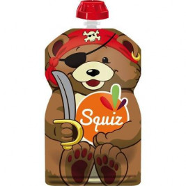 Gourde réutilisable Squiz à l'unité Ours Carnaval