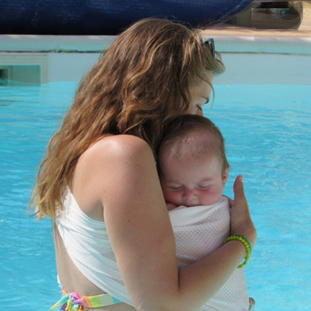baby carrier for pool