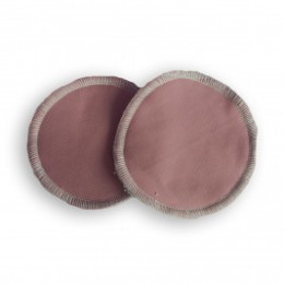 Coussinets d'allaitement lavables bambou Naturiou marron