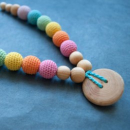 Collier portage et allaitement "Aqua" Kangaroocare