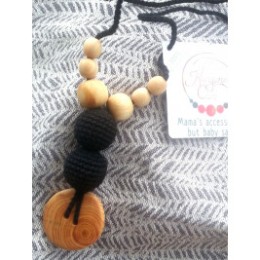 Collier portage et allaitement Bio Slate +