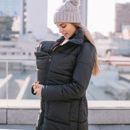 Love And Carry Coat Babywearing 3-in-1 Black