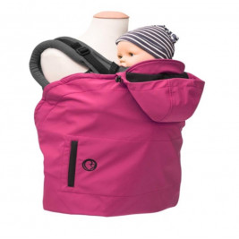 Mamalila couverture de portage Evolutive Softshell Fuchsia