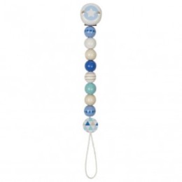 Heimess Accroche Tétine Étoile Bleu
