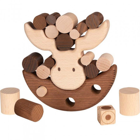 Goki Nature Jeu d'Équilibre Élan - Jouet en bois Goki Nature Jeu d'Équilibre Élan - Jouet en bois
