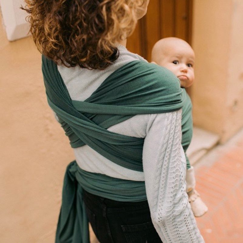Boba Wrap Rainforest Baby Carrier Physiological Biological