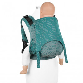 Fidella Fusion 2.0 Fullbuckle Paperclips grey-green - Door-toddler
