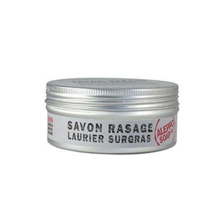 Aleppo Soap Savon de Rasage Barbier Laurier Surgras dans sa boite Aleppo Soap Savon de Rasage Barbier Laurier Surgras dans sa boite