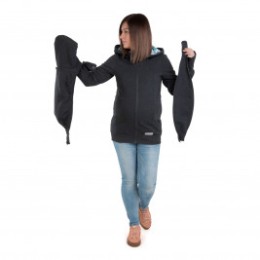 Naturiou sweat de portage et de grossesse Graphite Geo Blue