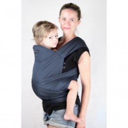 Ling Ling d'Amour Maxi-taï Stormy Blue - Porte-bambin Meï-taï