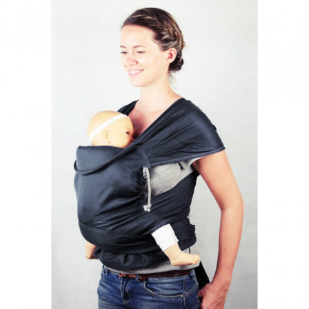 Ling Ling d'Amour Mid-Taï Anthracite - Porte-bébé Meï-taï Ling Ling d'Amour Mid-Taï Anthracite - Porte-bébé Meï-taï