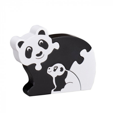 Puzzle Panda et bébé en bois Lanka Kade Puzzle Panda et bébé en bois Lanka Kade