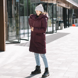 Love and Carry Manteau de portage et de grossesse V2 Marsala