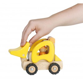 Loader tractor wood by Goki