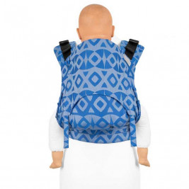 Fidella Fusion 2.0 Fullbuckle Night Owl doux bleu - Porte-bambin