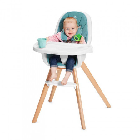 Kinderkraft Chaise Haute B/éb/é TIXI R/églable Rose Imperm/éable Chaise Enfant