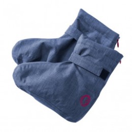 Mamalila Winter Booties chaussons de portage bleu