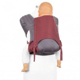 Fidella Fly Tai Lignes Rouge porte-bébé meï-taï taille bambin 9m+
