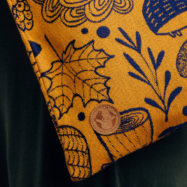 Lennylamb Tote Bag UNDER THE LEAVES - GOLDEN AUTUMN
