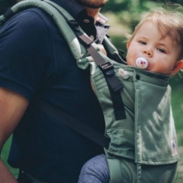 Limas Flex Jade porte bébé physiologique en coton bio
