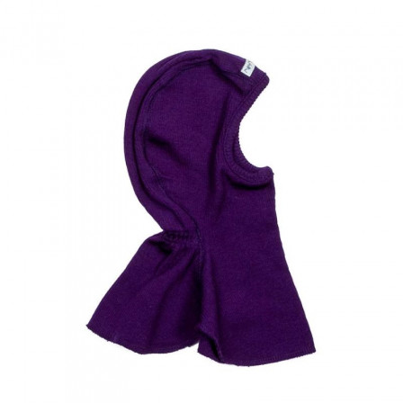Manymonths cagoule bébé pure laine mérinos Majestic plum Manymonths cagoule bébé pure laine mérinos Majestic plum