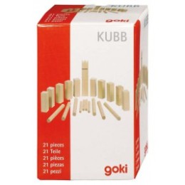 Mini Kubb game viking wood