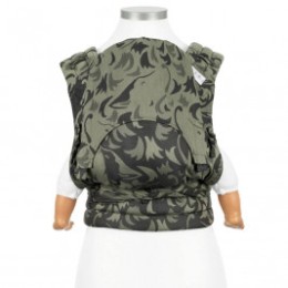 Fidella Fly Tai Wolf Vert Porte-bébé meï-taï taille bébé