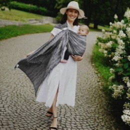 Little Frog Ring Sling - Carbon Harmony