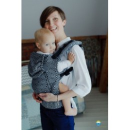 Little Frog XL Toddler Black Cube Porte-bambin