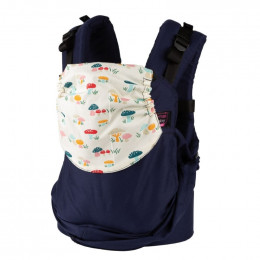 Emeibaby Easy Babysize Dark Blue Mushrooms