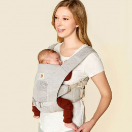 Ergobaby porte-bébé Aerloom Sable portage ventral maman