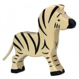 Petit zèbre en bois Holztiger