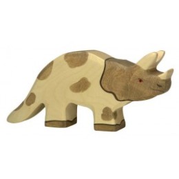 Tricératops en bois Holztiger