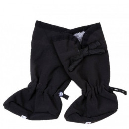 Manymonths chaussons de portage Booties Softshell Black/ Rock Grey