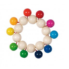 Hochet élastique Arc-En-Ciel Heimess