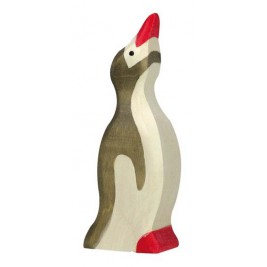 Petit pingouin tête haute Holztiger