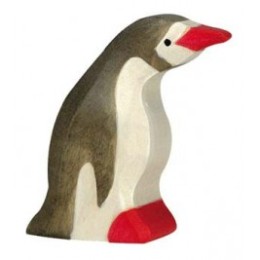 Petit pingouin tête en avant Holztiger