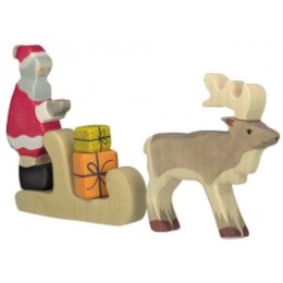 Traineau ou luge du Père Noël par Holztiger