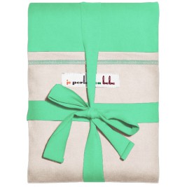 Echarpe Jpmbb Vert Azur poche Ecru