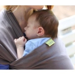 Echarpe Boba Wrap Gris coton bio