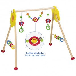 Portique d'activité sur roulettes Coccinelle