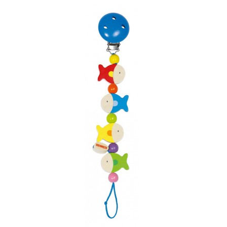 Accroche tétine poissons Heimess Accroche tétine poissons Heimess
