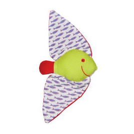 Doudou viens tu Max le Platax en coton bio